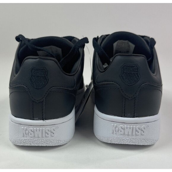 K Swiss Classic VN Womens Black White Low Top Shoes Sneakers 97321-002-M - Picture 7 of 8